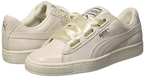 Puma Basket Heart Night Sky 364108-02, Zapatillas Mujer, Beige (Beige 364108/02), 37 EU