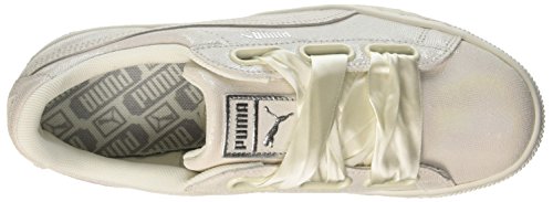 Puma Basket Heart Night Sky 364108-02, Zapatillas Mujer, Beige (Beige 364108/02), 37 EU