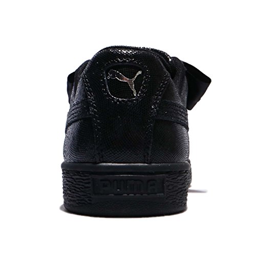 Puma Basket Heart NS, Zapatillas Mujer, Negro (Black-Black), 40 EU