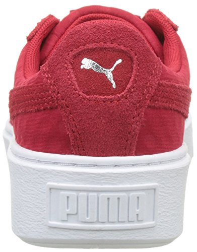 Puma Basket Platform De, Zapatillas Mujer, Rojo (Toreador-Toreador), 36 EU