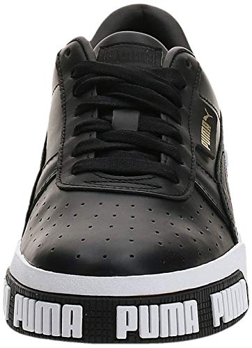 PUMA Cali Bold Wn's, Zapatillas Deportivas para Mujer, Black-Metallic Gold, 36 EU
