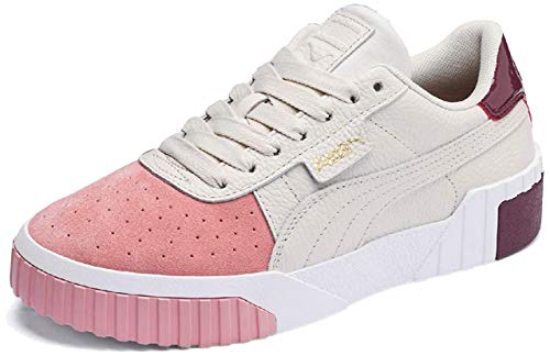 Puma Cali Remix, Zapatillas Deportivas para Mujer, Rosa (Pastel Parchment-Bridal Rose 01), 37 EU