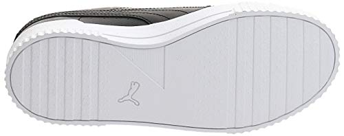 PUMA Carina L, Zapatillas Mujer, Negro Black/White/Silver, 41 EU