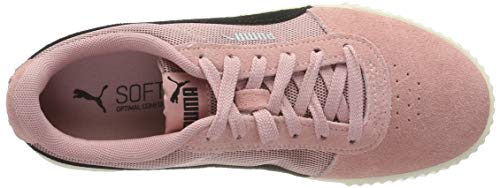 PUMA Carina Lux SD Zapatillas Mujer, Rosa (Bridal Rose-Puma Black 02), 40 EU