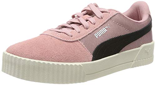 PUMA Carina Lux SD Zapatillas Mujer, Rosa (Bridal Rose-Puma Black 02), 40 EU