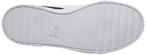 PUMA Carina, Zapatillas Mujer, Negro Black/Black/Silver, 38.5 EU