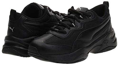 PUMA Cilia, Zapatillas Mujer, Negro (Black/Silver/Peach Bud), 37 EU