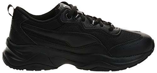 PUMA Cilia, Zapatillas Mujer, Negro (Black/Silver/Peach Bud), 37 EU