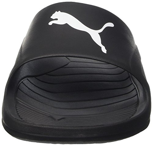 PUMA Divecat, Sandalias Deslizantes Unisex-Adulto, Negro (Black/White), 44.5 EU
