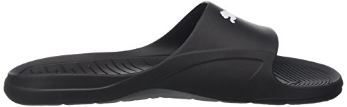 PUMA Divecat, Sandalias Deslizantes Unisex-Adulto, Negro (Black/White), 44.5 EU