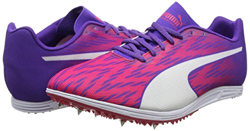 Puma Evospeed Distance 7 Wn, Zapatillas de Atletismo Mujer, Rosa (Sparkling Cosmo-Electric Purple White), 42.5 EU