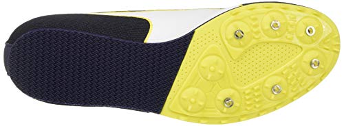 PUMA Evospeed Star 6, Zapatillas de Atletismo Hombre, Negro (Peacoat Black/Yellow), 43 EU