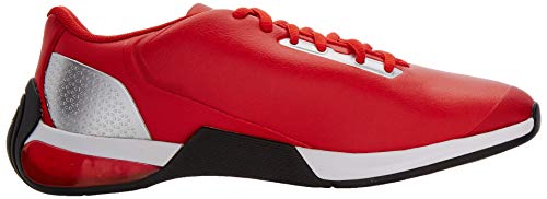 PUMA Ferrari Race Kart Cat-X Tech, Zapatillas Unisex Adulto, Rosso Corsa Blanco Negro, 39 EU