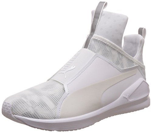Puma Fierce Swan Wn's, Zapatillas Deportivas para Interior Mujer, Blanco White White 02, 38.5 EU