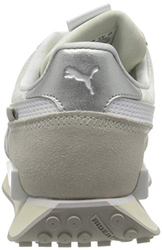 Puma Future Rider Chrome WN S, Zapatillas Mujer, Vaporous Gris Violeta Blanco Marshmallow, 36 EU
