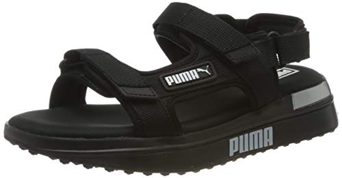 PUMA Future Rider Sandal, Sandalias Deslizantes Unisex Adulto, Negro Black White, 35.5 EU