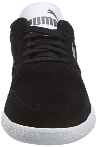 PUMA ICRA Trainer SD, Zapatillas Unisex Adulto, Negro (Black-White 16), 38 EU