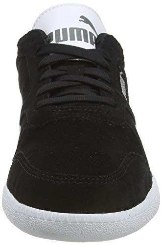 PUMA ICRA Trainer SD, Zapatillas Unisex Adulto, Negro (Black-White 16), 44 EU