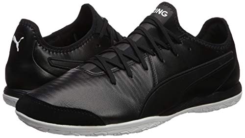 PUMA King Pro It - Zapatillas deportivas para hombre, Negro (Negro/Blanco), 45 EU