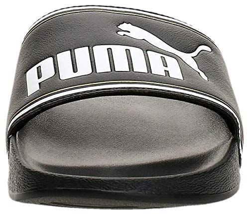 PUMA Leadcat FTR, Zapatos de Playa y Piscina Unisex Adulto, Negro Black Team Gold White, 38 EU