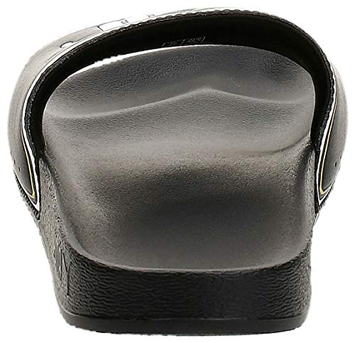 PUMA Leadcat FTR, Zapatos de Playa y Piscina Unisex Adulto, Negro Black Team Gold White, 44.5 EU