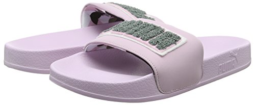 PUMA Leadcat NSK, Zapatos de Playa y Piscina Unisex-Adulto, Rosa (Winsome Orchid-Laurel Wreath White), 46 EU