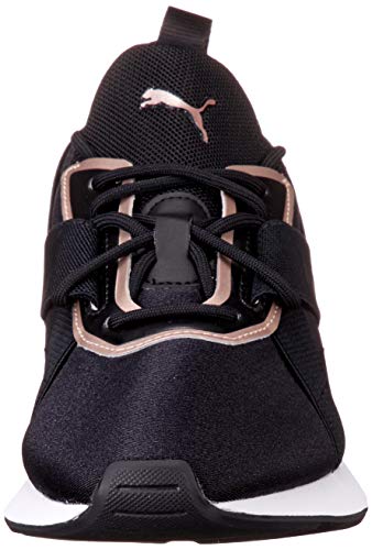 PUMA Muse X3 Metallic WN S, Zapatillas Mujer, Negro Blanco Rose Oro, 36 EU