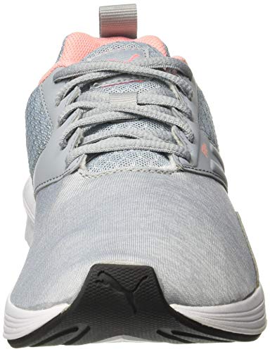 PUMA Nrgy Comet, Zapatillas de Cross Unisex Adulto, Gris (Quarry-Soft Fluo Peach), 40 EU