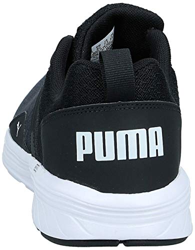 PUMA NRGY Comet, Zapatillas de Running Unisex-Adulto, Negro Black White, 43 EU