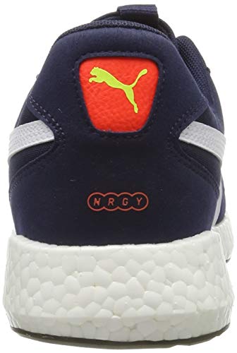 PUMA NRGY Neko Retro, Zapatillas de Running para Hombre, Peacoat White, 43 EU