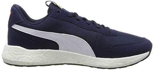 PUMA NRGY Neko Retro, Zapatillas de Running para Hombre, Peacoat White, 43 EU