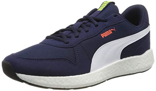 PUMA NRGY Neko Retro, Zapatillas de Running para Hombre, Peacoat White, 43 EU