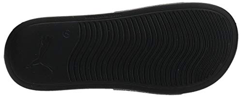 PUMA Popcat 20 TS, Sandalias deslizantes Unisex-Adulto, Negro Black White, 43 EU