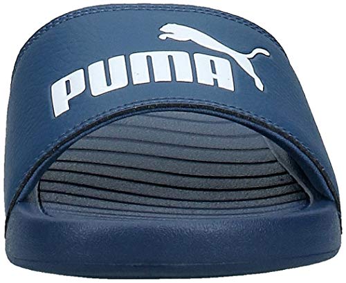 PUMA Popcat 20, Zapatos de Playa y Piscina Unisex Adulto, Azul (Dark Denim White), 43 EU