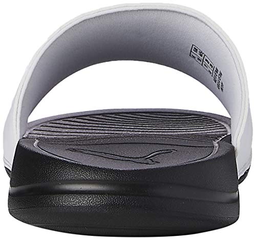 PUMA Popcat 20, Zapatos de Playa y Piscina Unisex Adulto, Negro Black White, 46 EU