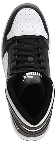 PUMA Rebound Layup SL, Zapatillas Unisex Adulto, Negro Black White, 42 EU