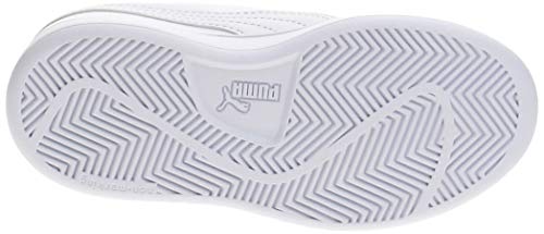 PUMA Smash V2 L V PS, Zapatillas Unisex niños, Blanco White White, 28 EU