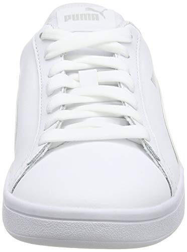 PUMA Smash V2 L, Zapatillas Unisex Adulto, Blanco White White, 39 EU