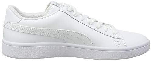 PUMA Smash V2 L, Zapatillas Unisex Adulto, Blanco White White, 39 EU