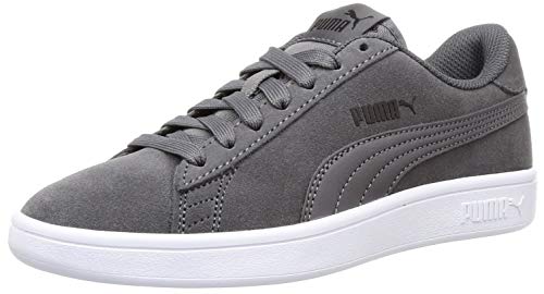 PUMA Smash v2, Zapatillas Unisex Adulto, Gris (Castlerock Black-White), 38 EU