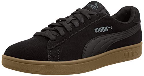 PUMA Smash v2, Zapatillas Unisex Adulto, Negro Black Black, 47 EU