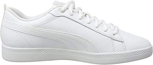 PUMA Smash Wns V2 L, Zapatillas Mujer, Blanco White White, 40.5 EU
