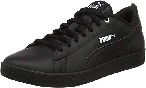 PUMA Smash Wns V2 L, Zapatillas Mujer, Negro Black Black, 40 EU