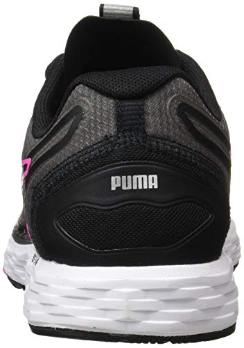 PUMA Speed 300 Racer 2 Wn's, Zapatillas para Correr de Carretera Mujer, Negro Black/Luminous Pink, 37.5 EU