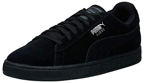 PUMA Suede Classic+, Zapatillas Bajas Unisex Adulto, Negro (Black/Dark Shadow), 45 EU