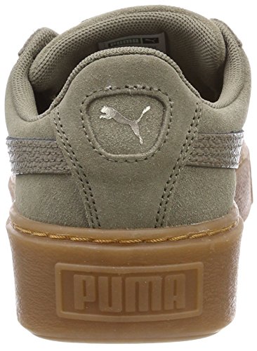 PUMA Suede Platform Bubble Wn's, Zapatillas Mujer, Marrón (Bungee Cord), 37.5 EU