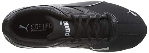 PUMA Tazon 6 FM, Zapatillas de Cross Hombre, Negro Black Silver, 40.5 EU