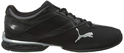 PUMA Tazon 6 FM, Zapatillas de Cross Hombre, Negro Black Silver, 40.5 EU