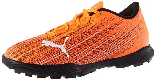 Puma Ultra 4.1 TT Jr, Zapatillas de fútbol, Naranja (Shocking Orange Black), 33 EU