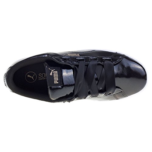 Puma Vikky Platform Ribbon P, Zapatillas Mujer, Negro Black Black, 40 EU